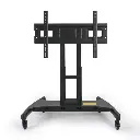 Angled Display Floor Stand with Wheels